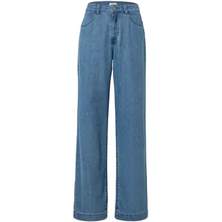 Tchibo - Palazzo Jeans – Fit »Neni« - Damen - Gr. 46 - dunkelblau