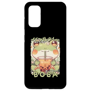 Hülle für Galaxy S20 Kawaii Frosch Boba Anime Frosch Loving Bubble Tea Neko Toad