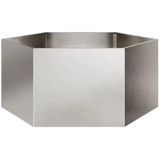 vidaXL Sechseckig 104 x 90 x 45 cm Weiß