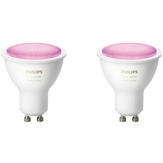 Philips Hue LED-Lampe White & Color Ambiance  (GU10, Dimmbar, 350 lm, 5,7 W)