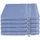 Waschhandschuh 5 x 16 x 22 cm hellblau