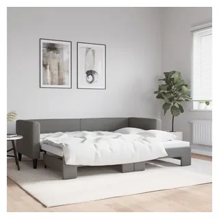 vidaXL Tagesbett 80 x 200 cm Dunkelgrau