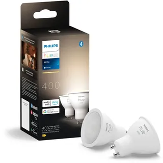 Philips LED-Leuchtmittel 23023100 4,2 W GU10 warmweiß 2 St.