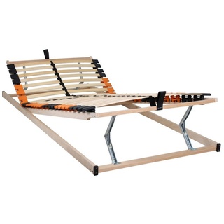 Betten-ABC Madera Medifix K+F 7-Zonen-Lattenrost, mit Kopf- und Fußteilverstellung, Holm durchgehend, Variante: Zerlegt, Größe: 80x200 cm