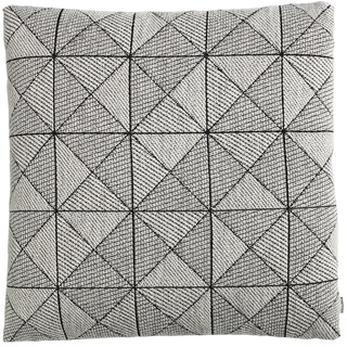 Muuto - Tile Cushion, schwarz / weiß