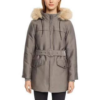 ESPRIT Collection Damen 092eo1g315 Jacke, Gunmetal, XXL EU - XXL