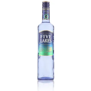 Five Lakes Premium Quality Vodka Extra smooth 40% Vol. 0,5l