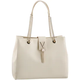 Shopper VALENTINO BAGS "DIVINA" Gr. B/H: 36 cm x 28,5 cm, beige (ecru) Damen Taschen Handtaschen