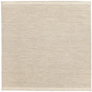 RugVista Serafina, Teppich, Kelim Modern, 250 x cm, Quadratisch, Mittlerer Stapel, Wohnzimmer, Esszimmer, Schlafzimmer, Nur chemische Reinigung, Care & Fair Zertifiziert, Beige