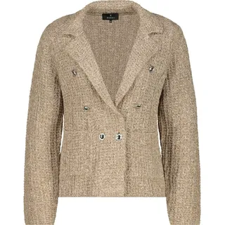 Monari Outdoorjacke Tweed-Strickblazer caramel 40