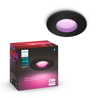 Philips XAMENTO 1 GU10/5,7W/IP44 schwarz
