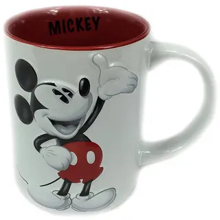 Disney Mickey Mouse 3D-Tonal, ca. 414 ml Keramiktasse von Jerry Leigh.