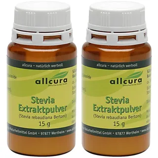 Stevia Extrakt Pulver 2x 2x15 g