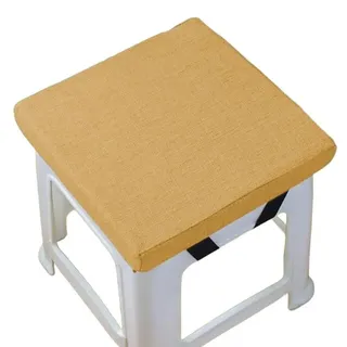 uyeoco Sitzkissen Stuhlkissen Quadratisch, 35x35/30x30/28x28cm Stuhlauflage, Bequem Weiches verdickte Kissen Sitzpolster,für Außen Oder Innen, Garten, Büro, Esszimmerstühle(D5,35x35x5cm)