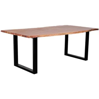 Mr. Deko Catania 90 x 75 x 160 cm braun/schwarz