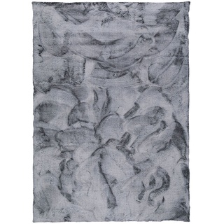 Pergamon Luxus Super Soft Plush (70x140, Grau Meliert)