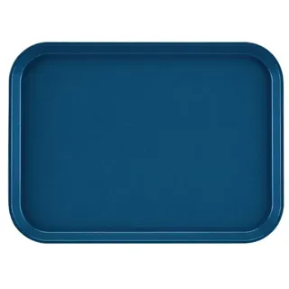 Cambro Epictread rechteckiges rutschfestes Fiberglastablett blau 35x27cm