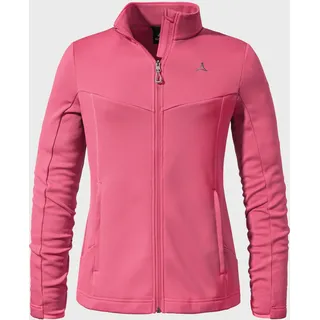 Fleecejacke SCHÖFFEL "Fleece Jacket Bleckwand L" Gr. 42, pink (3155, pink) Damen Jacken Sportjacken