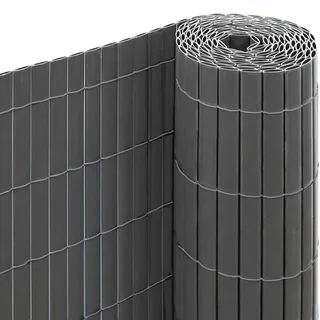 urfence Sichtschutzmatte 100 x 500 cm Grau