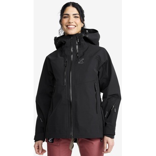 Cyclone 3L Shell Jacket Damen Black, Größe:XS - Outdoorjacke, Regenjacke & Softshelljacke - Schwarz