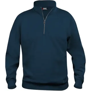 Clique Basic 1/2-Zip Sweatshirt Herren 580 - dunkelblau S