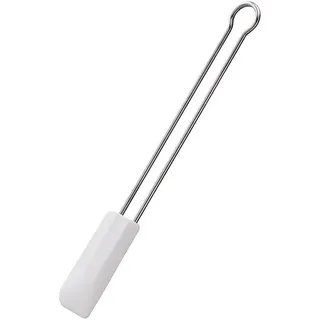 Rösle Teigschaber Silikon weiß 20 cm