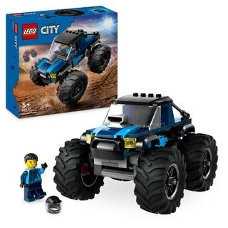 LEGO City 60402 Blauer Monstertruck, Offroad-Auto, Spielzeug-Monster-Truck