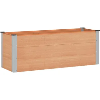 vidaXL Hochbeet 150 x 50 x 54 cm Braun