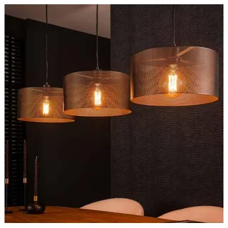 famlights Pendelleuchte famlights, Pendelleuchte Imke in Schwarz E27 3-flammig schwarz