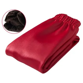 LAPA Thermoleggings Mädchen Winter Warme Elastisch Fleece-Außenleggings aus Lederimitat (1-tlg) Einfarbige Leggings für Kinder rot