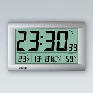 Peweta Funk-Digitalwanduhr 27 cm 51.106.093