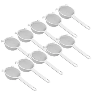 10er SET METALTEX Kunststoffsieb fein, 7 cm/Sieb