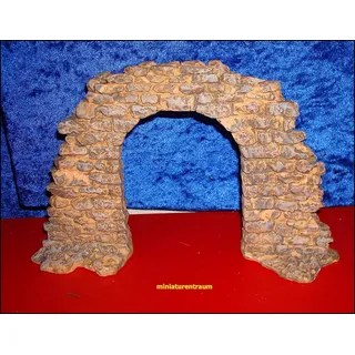 Krippen Zubehör Stein Torbogen, 23x6x14 cm