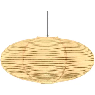 Hyzazew Papier Lampenschirm, Weiß Ovale Chinesische Papierlaterne, Faltbar Hängelampenschirm, Weicht Das Licht, Warmes Ambiente, für Schlafzimmer, Ess- und Wohnzimmer (45 cm)