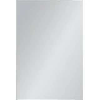 BM Massivholz Sichtschutzelement 120 x 180 cm grau Glas