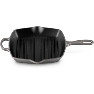 Le Creuset Grillpfanne SIGNATUR dunkelgrau, Pfanne + Kochtopf, Grau