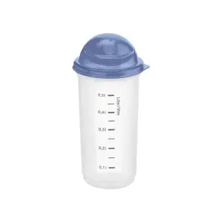 Rotho RONDO Shaker 0.5 l 1741106161 , Maße (L x B x H): 10 x 9,5 x 20 cm