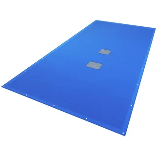 VOUNOT Poolabdeckung blau 4X8 m