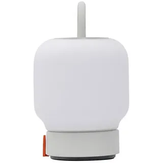 kooduu Akku-Tischleuchte Loome, Weiß, Metall, 21.3 cm, Lampen & Leuchten, Innenbeleuchtung, Leuchten nach Räumen, Bürolampen