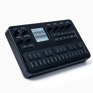 M-VAVE FM-1 FM-Synthesizer mit 6 Operatoren mit 32 Algorithmen | FM-Synthese-Motor, Sinuswellen-Oszillator, Arpeggiator und LFO, USB-C-Konnektivität, kompaktes Design