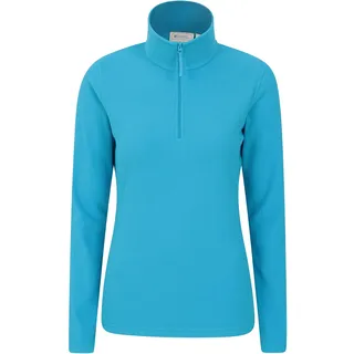 Mountain Warehouse Snowdon Melange Fleece-Pullover Damen - dünner, Warmer Winter-Pullover aus Fleece für Damen zum Laufen, Wandern, Joggen und für Sport und Outdoor - XS
