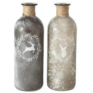 Boltze Vase Leopold, 2 sort.