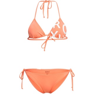 ROXY BEACH CLASSICS TIE SIDE TRIANGLE Bikini 2023 papaya punch - S