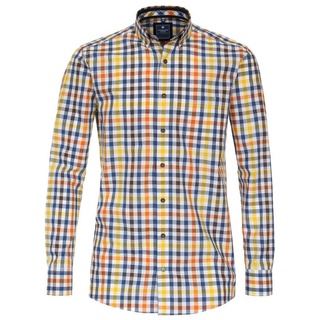 Redmond Langarmhemd 232055111 Freizeithemd gelb 5XL