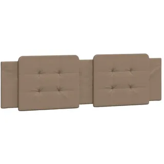 vidaXL Kopfteil-Kissen Zadar 180 x 3 x 48 cm Cappuccino-Braun