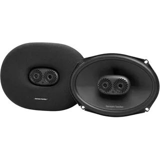 Harman/Kardon Harman Kardon FIT96M 6x9 in / 15x23 cm 3-Wege Koaxial Auto Lautsprecher | 55 W RMS / 440 W Max, 92 dB, 4 Ohm, 52 Hz-40 kHz - Vollwertiges 3-Wege-Ersatzsystem mit Gitter, Premium PKW Audio Set