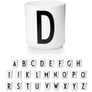Design Letters Tasse A–Z Weiß | Beste abitur 2026 geschenke | Geburtstagsgeschenk für Männer & Frauen | Kaffeetassen, Kaffeebecher Porzellan | Abitur geschenke Tasse | Weiße Tassen 250 Ml