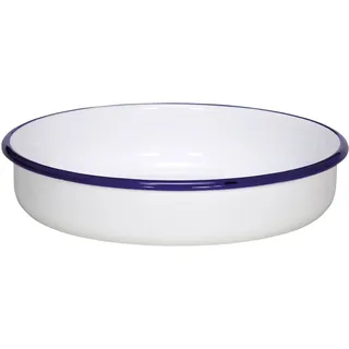 Krüger Husum rund Weiß/Blau Ø 24 cm
