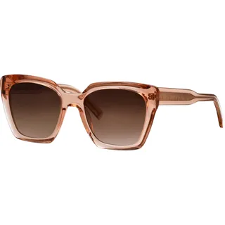 Marc O'Polo Sonnenbrille MARC O'POLO "Modell 506240", Damen, rosé, transparent, durchscheinend, leicht glänzend, Sonnenbrillen Sonnenbrille, Form Butterfly, Logoschriftzug auf Bügel, Kunststofffassung