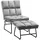 MCombo Relaxsessel 60 x 80 x 60 Grau mit